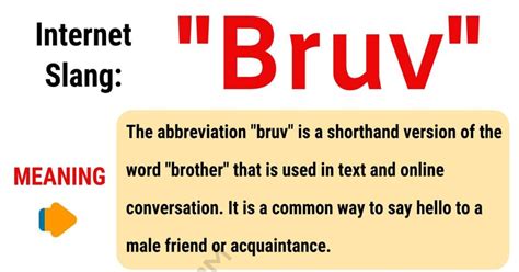 bruv meaning